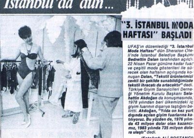 3. İstanbul Moda Haftası