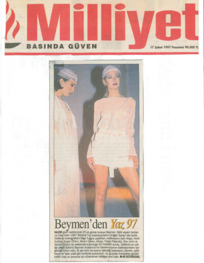 Beymen 1997 İlkbahar Yaz