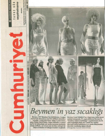 Beymen 1997 İlkbahar Yaz