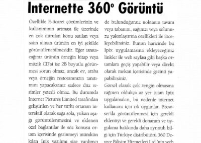 İnternette 360 Derece Görüntü