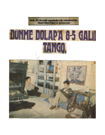 Dönme Dolap'a 8-5 Gali Tango