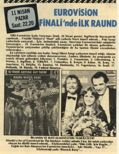 1982 Eurovision Finali