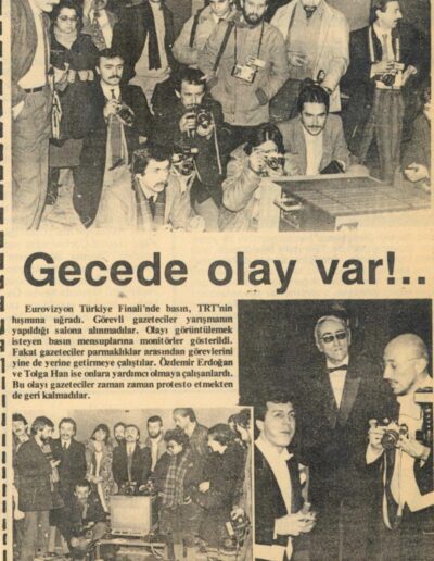 Gecede Olay Var