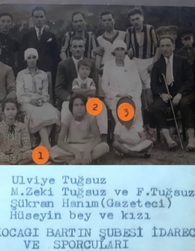 Ulviye Tuğsuz, M. Zeki Tuğsuz ve Faik Tuğsuz